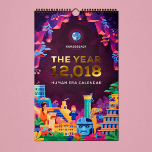 The Human Era Calender 12,018